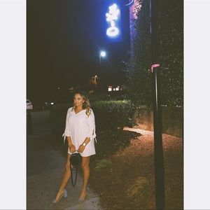 Express dress - light pale pink! Super flattering